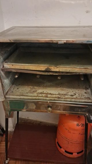 Horno de gas.