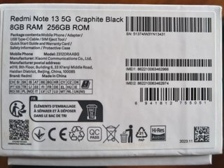 Xiaomi Redmi Note 13 5G Negro