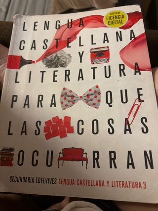 Lengua castellana y Literatura 3, Secundaria Ed...