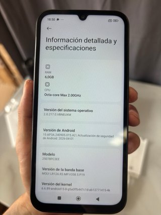 Teléfono inteligente Xiaomi Poco C85