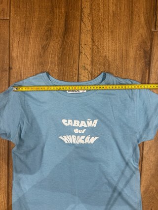 Camiseta Inside azul talla S/M