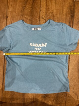 Camiseta Inside azul talla S/M
