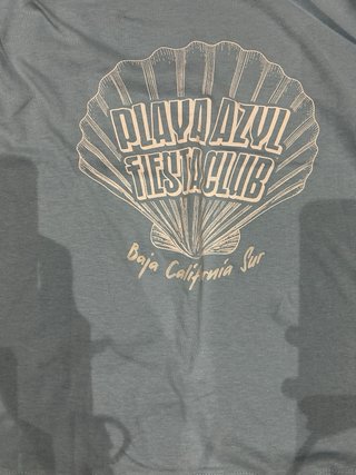 Camiseta Inside azul talla S/M