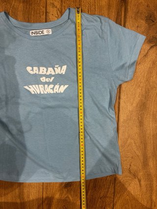 Camiseta Inside azul talla S/M