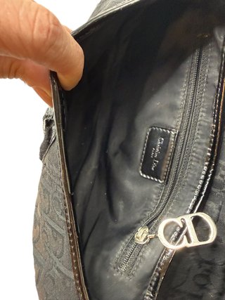 Bolso Dior Saddle Vintage Negro Marrón