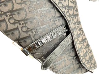 Bolso Dior Saddle Vintage Negro Marrón