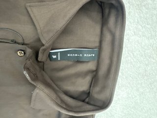 Camicia Uomo Marrone Nuova con Cartellino