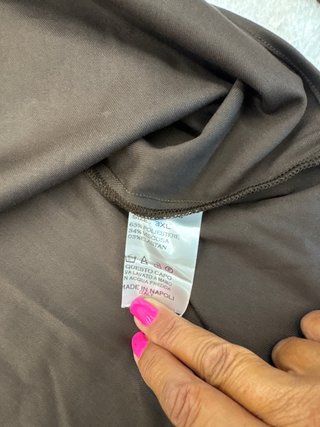 Camicia Uomo Marrone Nuova con Cartellino