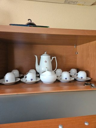Vajilla Royal Kent Porcelana y Cristal