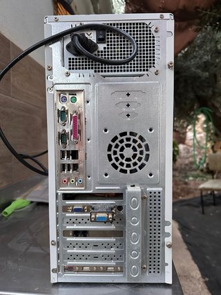 Torre PC Vintage LG Beige/Gris