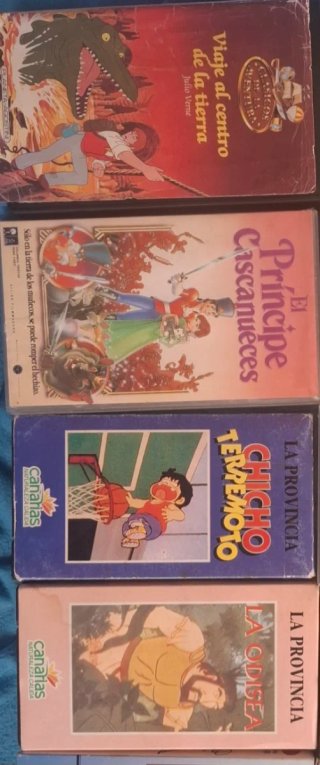 Lote VHS: Anime El Libro de la Selva