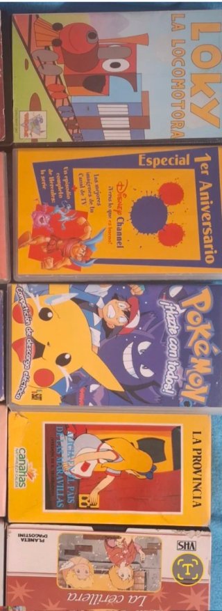 Lote VHS: Anime El Libro de la Selva