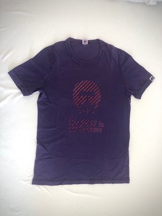 T-shirt Joe Rivetto Viola Uomo
