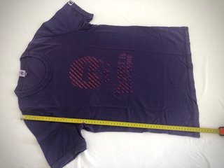 T-shirt Joe Rivetto Viola Uomo