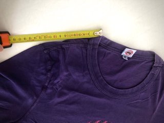 T-shirt Joe Rivetto Viola Uomo