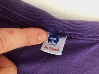T-shirt Joe Rivetto Viola Uomo