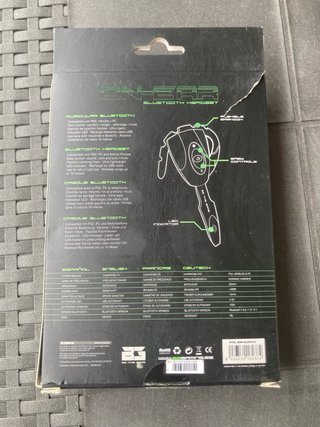Auricular inhalambrico Bluetooth ON-EAR Negro