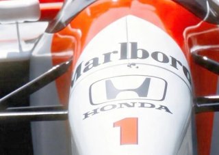 Stampa McLaren MP4/7 Ayrton Senna 1992