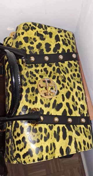 Borsa Tory Burch Leopardata