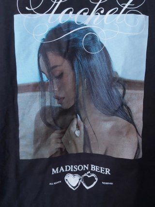 Camiseta Madison Beer x Bershka Talla M