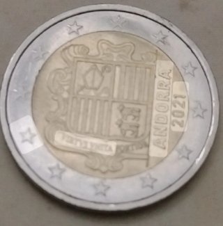 Moneda 2€ Andorra 2021