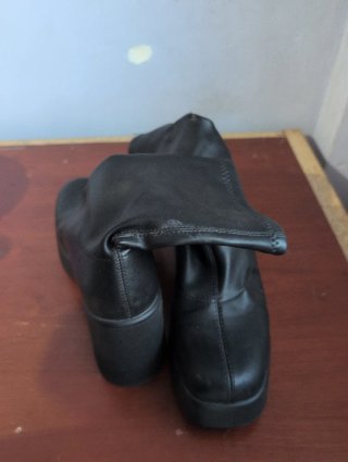 Botines tacón plataforma ajustados