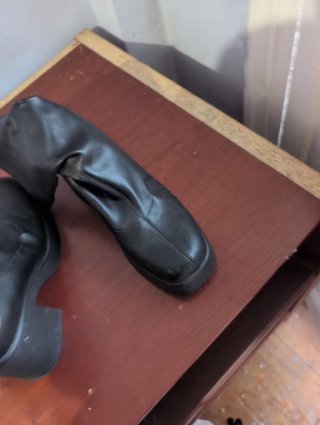 Botines tacón plataforma ajustados