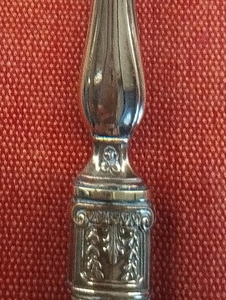 Estuche Vintage 6 Tenedores Postre Art Déco