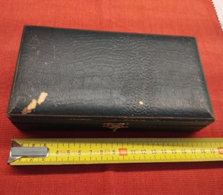 Estuche Vintage 6 Tenedores Postre Art Déco