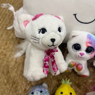 Lote de 8 Brinquedos Peluches