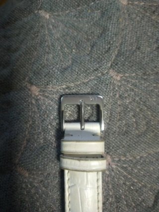 Reloj Louis Valentín Blanco y Plateado