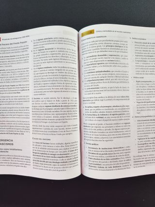Historia del mundo contemporáneo, 1 Bachillerato
