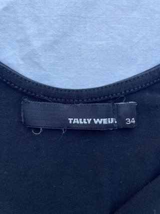 Vestito Tally Weijl nero elasticizzato