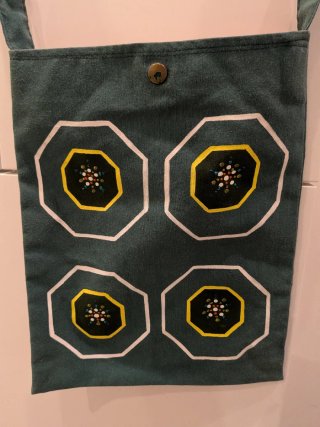 Bolso bandolera, hecho a mano