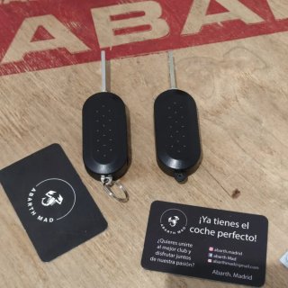 Abarth Fiat Llave Recambio Reemplazo