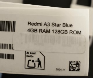 Xiaomi Redmi A3 Azul 128GB