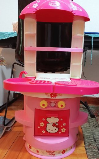 Cocina de Juguete Hello Kitty Rosa