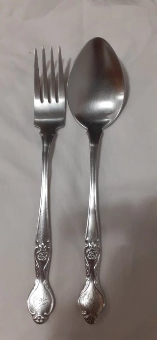 Cubiertos,acero inoxidable.