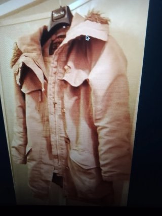 Parka Woolrich tg S beige