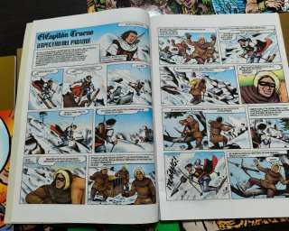 Lote 7 comics el Capitán Trueno y Jabato