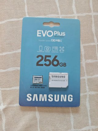 Tarjeta MicroSD Samsung EVO Plus 256GB