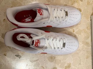 Nike Air Force 1 Bianche e Rosse