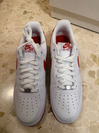 Nike Air Force 1 Bianche e Rosse