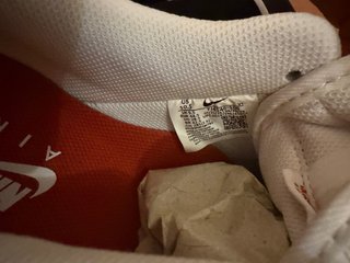 Nike Air Force 1 Bianche e Rosse