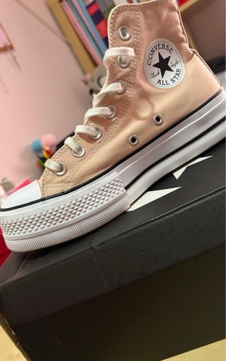 Converse All Star Rosa Palo Plataforma