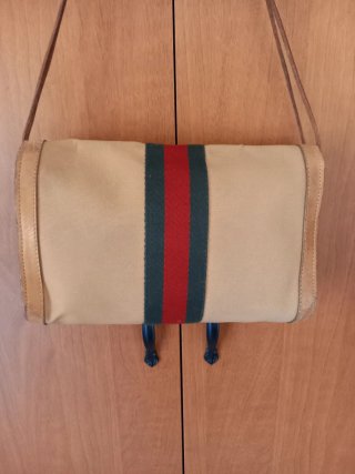 Borsa Gucci Parfums con tracollina vintage