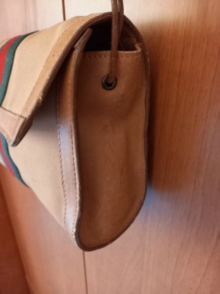 Borsa Gucci Parfums con tracollina vintage