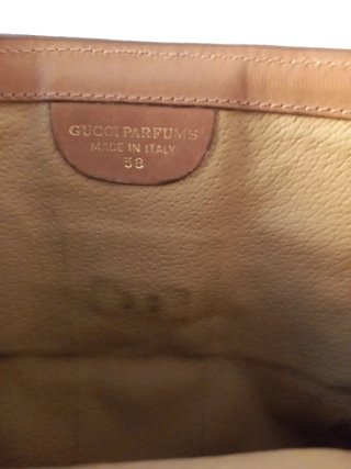 Borsa Gucci Parfums con tracollina vintage