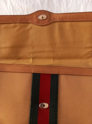 Borsa Gucci Parfums con tracollina vintage