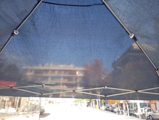 CARPA PLEGABLE + 2 PESAS DE ACERO.
